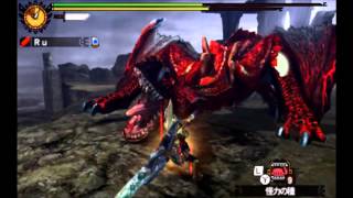 【MH4】集★7 '破天大轟 ' ティガレックス希少種 大剣  9分30秒23