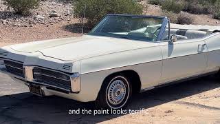 1967 Pontiac Grand Prix Convertible, One Owner, CA \