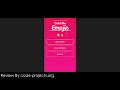 Catch the Emojis Game In JavaScript With Source Code | Source Code & Projects