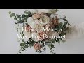 How to Make a Wedding Bouquet with Fake Flowers | DIY Wedding Flowers