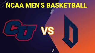 Cleary vs Duquesne University | 2024-2025 NCAA Men's Basketball Live Score