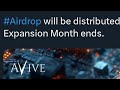 Avive New Airdrop Update!