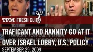 Hannity and Traficant Get into Shouting Match Over Israel Lobby and U.S. Policy