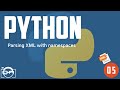 Parsing XML with namespaces in Python using xml.etree.ElementTree - parsing xml document