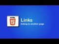 HTML5 and CSS3 Beginner Tutorial 7 - Linking to different pages on our website