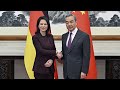 Fact check: German foreign minister wasn't thrown out of press conference by Chinese counterpart