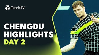 Bublik Faces Giron; Lajovic \u0026 Varillas Also In Action | Chengdu 2023 Day 2 Highlights