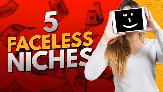 5 YouTube Niches to Make Money Without Showing Your Face - Best Cash Cow YouTube Channel Ideas