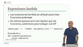 Expresiones lambda en Python | 25/77 | UPV