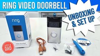 Ring Video Doorbell UNBOXING \u0026 SET UP