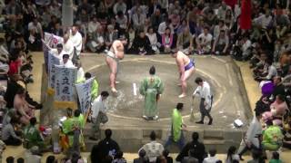 高安 勝って優勝に望みを繋げられるか？/正代-高安/2017.5.27(51)/sho^dai-takayasu/day14 #sumo