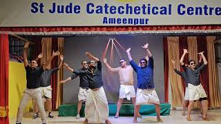 Galilee Men @ Kalasandhya FEASTA 2K24 Agape on Parish Feast of St Jude Syro Malabar Church, Ameenpur