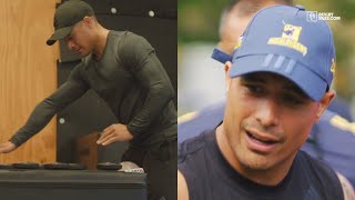 The hectic training schedule that keeps All Black halfback Aaron Smith sharp | RugbyPass