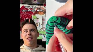 #pov You're a teacher with ADHD#teacher#school