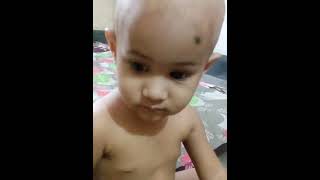 মা আমায় টাক্কু মাথা বেল করে দিছে😖 #youtubeshorts #fun #bangladesh #viral #baby #trending #head #hair