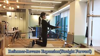 [캐나다필라테스]Reformer- Reverse Expansion(Straight Forward)