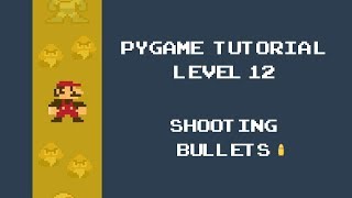 Pygame Tutorial - 12 - Shooting Multiple bullets at Space Invaders