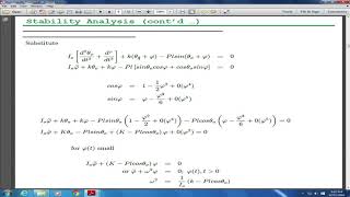 13. Introduction to Stability