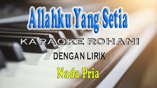 ALLAHKU YANG SETIA [KARAOKE ROHANI] RONNY DAUD SIMEON ll NADA PRIA G=DO