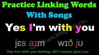 LEARN ENGLISH WITH SONGS: Linking words practice in song "When I need you" Leo Sayer, 1976 | Linking