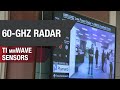 60-GHz mmWave radar sensor overview at CES 2023