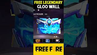 Free Fire OB40 Update Me Free Legendary Gloo Wall Skin 😱|#shorts #freefire #viral