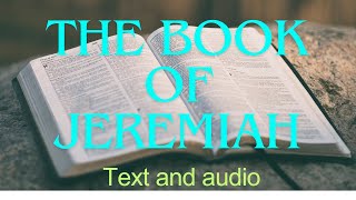 The Book Of Jeremiah - Text And Audio - The King James Version