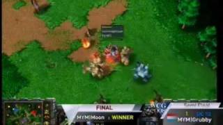 WCG 2008 Grand Final WarCraft III Grubby vs GG.HoT.C-Club R2