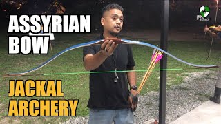 Assyrian Laminated Bow by Jackal Archery (53lbs)