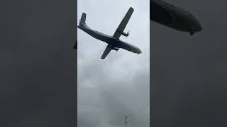 Ahmedabad airport indigo plane landing