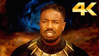 Black Panther | Black Panther & Erik Killmonger Final Scene - 4K IMAX