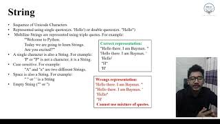 L14 | Python | String | Part 1 | Bangla
