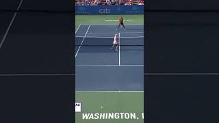 Real fight on the net #tennis #womentennis #gauff #samsonova