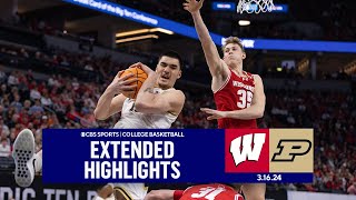 Wisconsin vs Purdue: College Basketball Highlights | CBS Sports