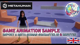 Unreal Game Animation Sample: Add a MetaHuman character