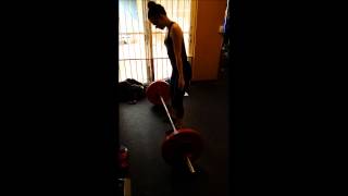 bec deadlifts 85kg @ 52kg