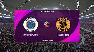 Supersport United vs Kaizer Chiefs (13/05/2023) DStv Premiership PES 2021
