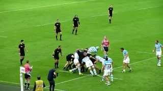 NZ line-out vs Arg - Rugby World Cup 2015