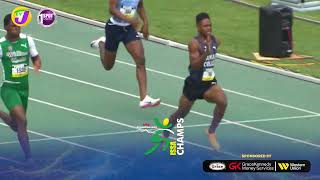 SANJAY SEYMORE 21.14 | 200M CLASS 1 BOYS Finals | ISSA/GraceKennedy Boys and Girls Champs 2026