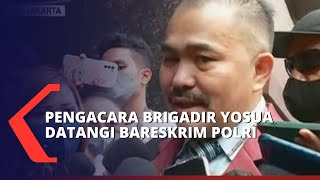 Terbaru! Pengacara Brigadir J Datangi Bareskrim Polri Laporkan Dugaan Pengaduan Palsu