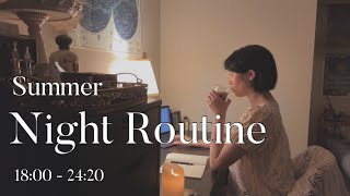 初夏のNight Routine | 20代社会人、犬のいる暮らし、アンティークな部屋