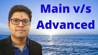 Difference between JEE Main \u0026 Advanced Preparation | Kalpit Veerwal