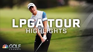LPGA Tour Highlights: Charley Hull best shots in AIG Women's Open Round 3 | Golf Channel