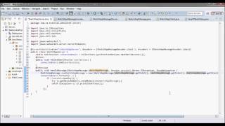 WebSocket JavaFX Sketch App. Tutorial (Tomcat 8 + Java 8)