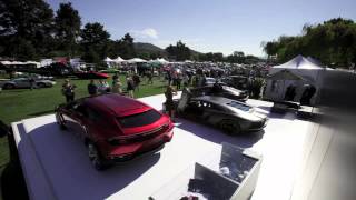 Lamborghini Announces 50th Anniversary Plans at The Quail in Monterey (Time-Lapse)