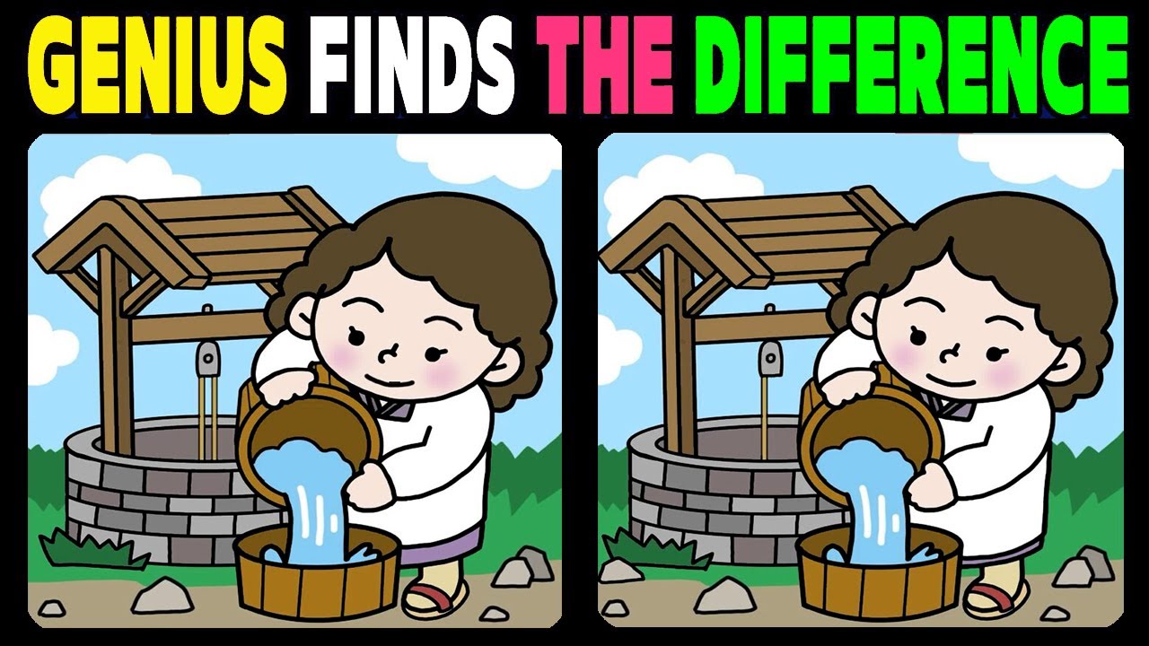 Only Geniuses Can Find All The Differences Spot The Difference