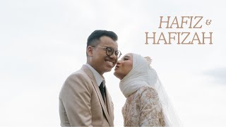 Singapore Malay Wedding Film | The Solemnization of Hafiz & Hafizah