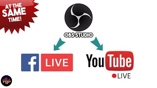 OBS Live Stream to Facebook AND YouTube at the same time (castr.io)