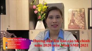 TƯ VẤN THUẾ SAVITAX - Hướng dẫn lên báo cáo tài chính 2020 trên MISA SME.NET 2021