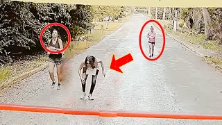 The girl collapsed at the finish line, but what the two athletes behind her did will shock you